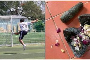 15 Potret kocak orang terlalu semangat ini aksinya bikin ngelus dada