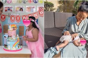 11 Gaya seleb saat momong cucu, Krisdayanti curi perhatian