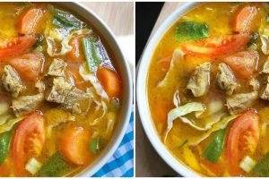 Resep soto daging sayur ala rumahan, kuah beningnya menyegarkan