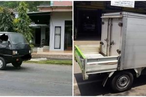 17 Modifikasi nyeleneh mobil bak ini bikin dahi berkerut