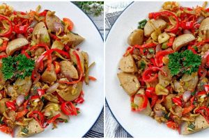 Resep tumis bakso teri, menu andalan buka puasa Ramadhan