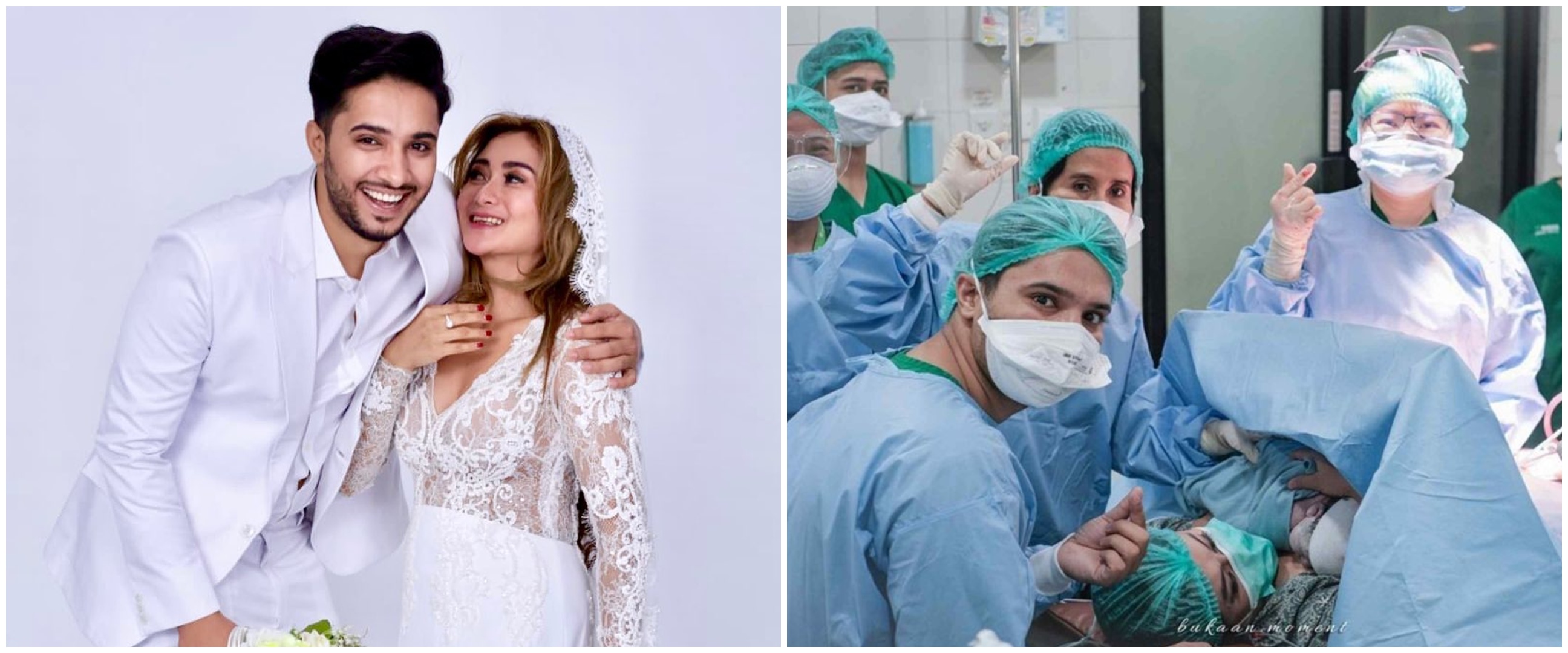 11 Momen Gautam 'Chandra Nandini' temani istri melahirkan di Indonesia