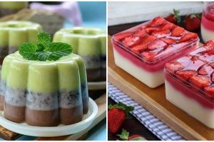 17 Resep puding buah susu untuk buka puasa, enak, kenyal, dan praktis