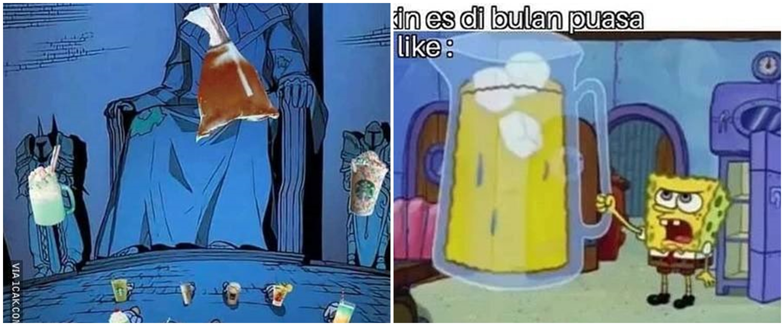 11 Meme kocak buka puasa pakai es ini bikin angguk setuju