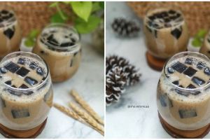 Resep cappucino cincau untuk takjil, mudah dibuat dalam hitungan menit