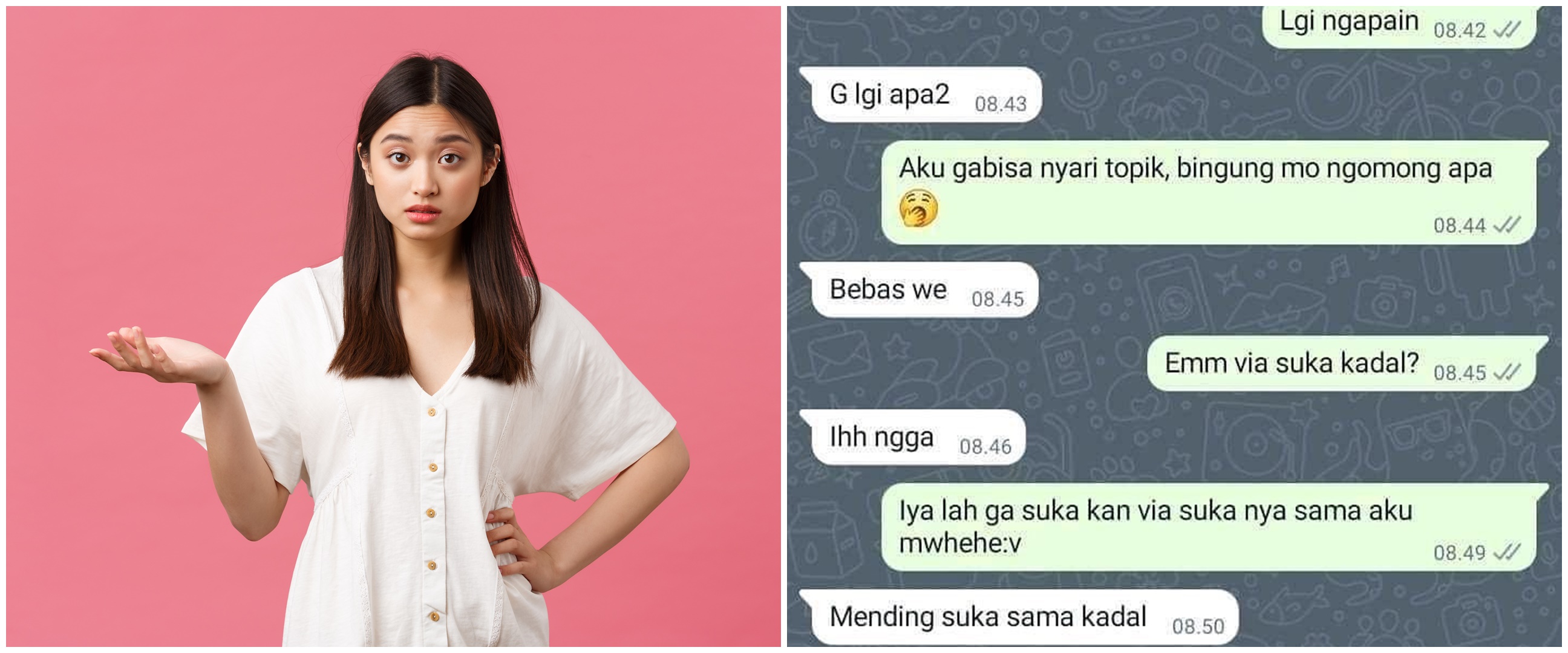 19 Chat lucu udah nggak punya topik ini endingnya bikin kesal sendiri