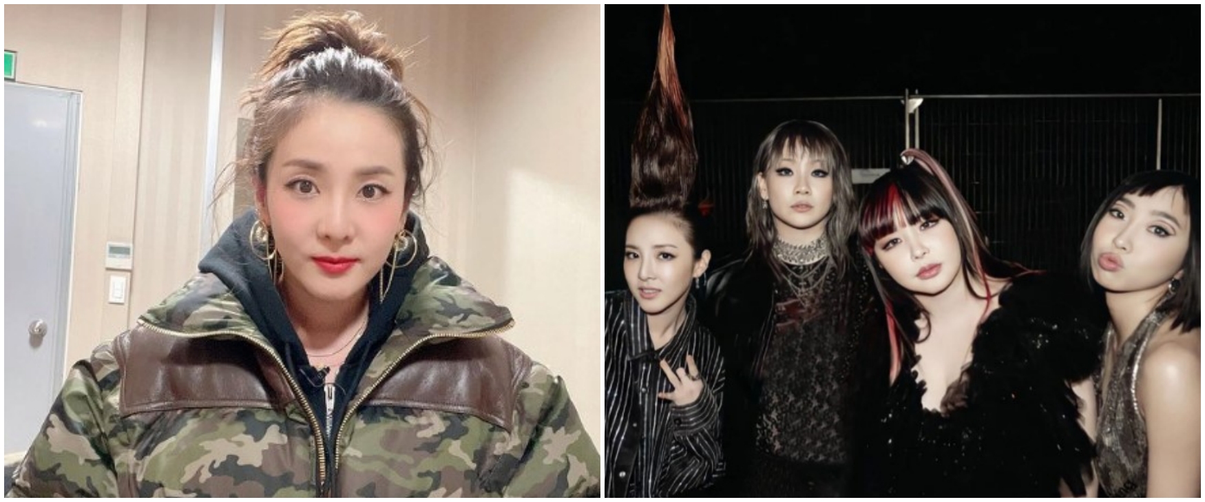 11 Gaya rambut nyentrik Sandara Park 2NE1, jambul ala Trolls ikonik