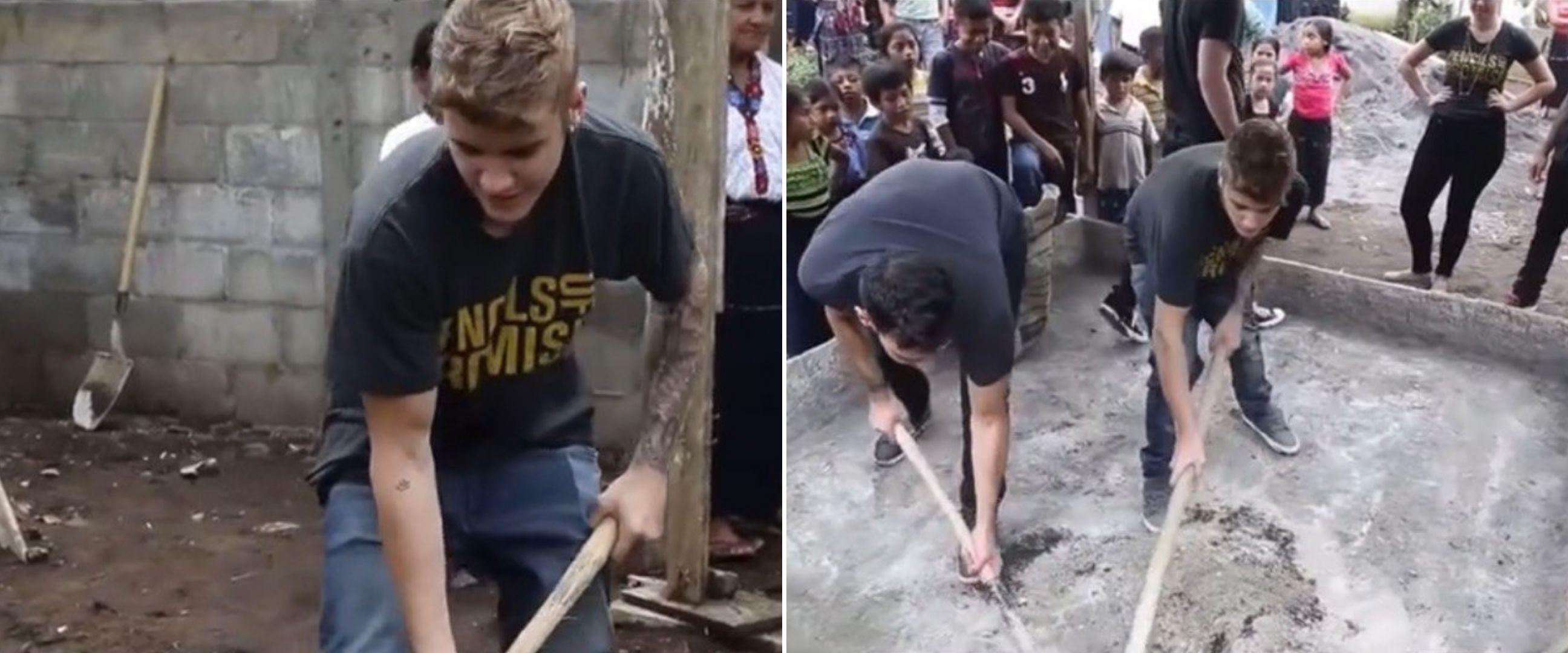 Heboh video Justin Bieber jadi kuli bangunan, begini faktanya