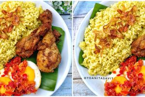 Resep dan cara membuat nasi kuning kari, sajian istimewa Idul Fitri