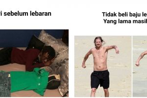 11 Meme lucu baju Lebaran ini bikin nyengir kuda