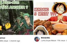 15 Meme lucu kalau karakter One Piece punya channel YouTube ini kocak