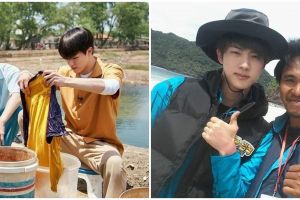 Bukan editan, gaya 12 idol K-Pop saat di Indonesia ini melokal banget