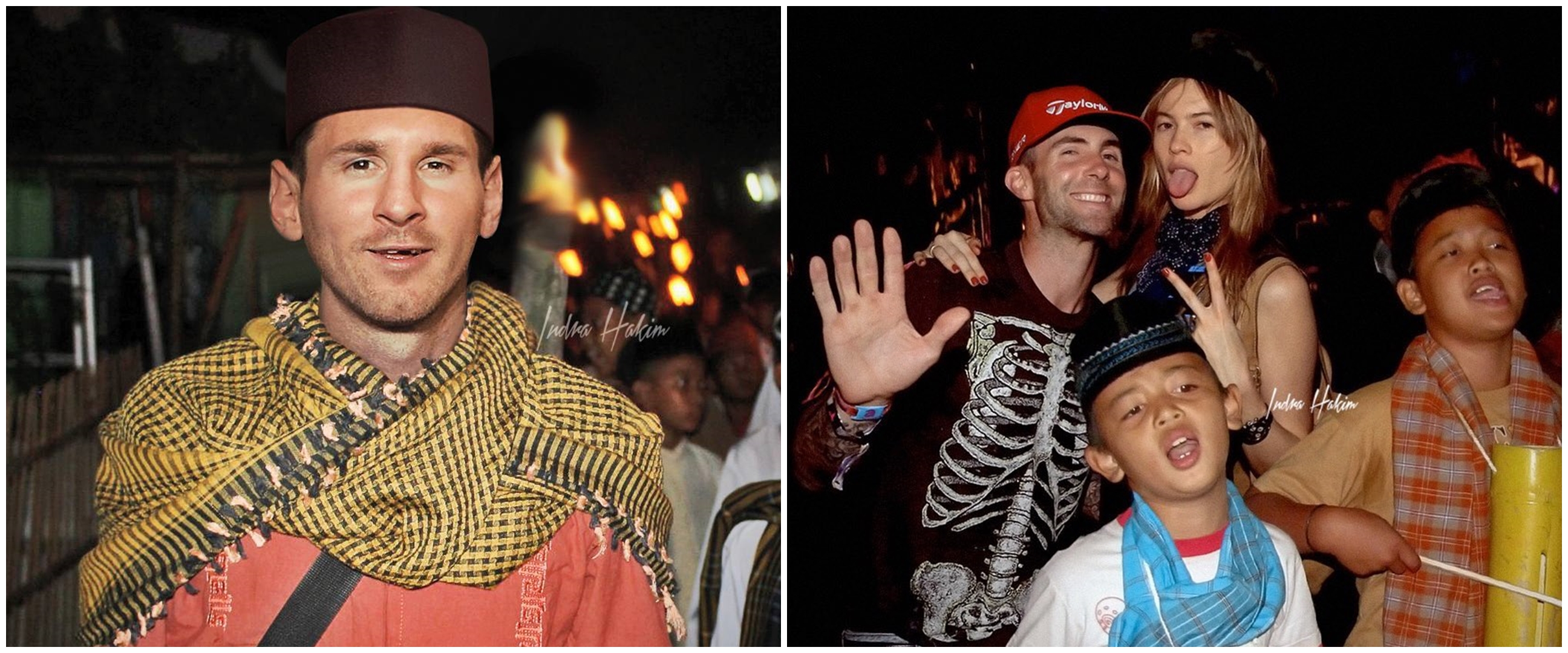 11 Editan foto seleb luar negeri ikut rayakan Lebaran