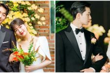 Belum menikah, intip pesona 11 aktris Korea pakai baju pengantin