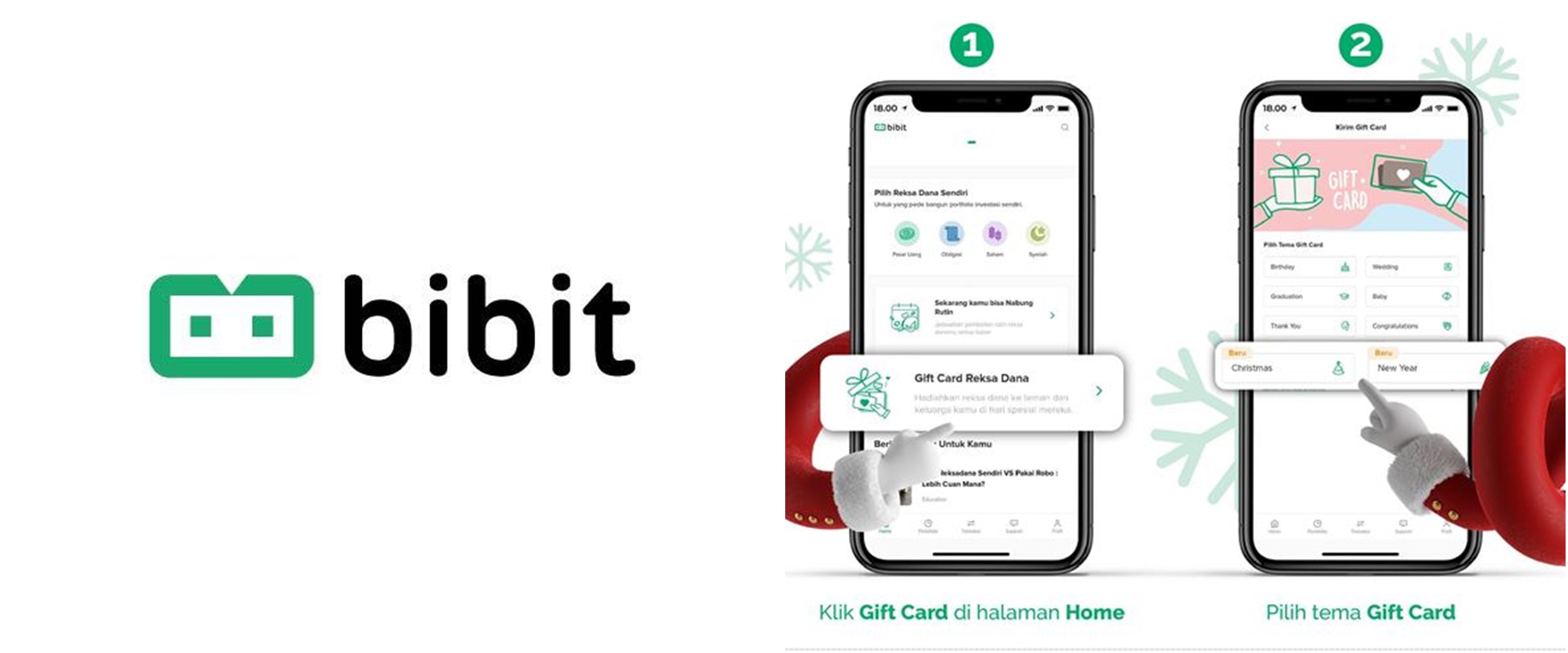 7 Cara transfer saldo Bibit ke sesama, lewat fitur Gift Card
