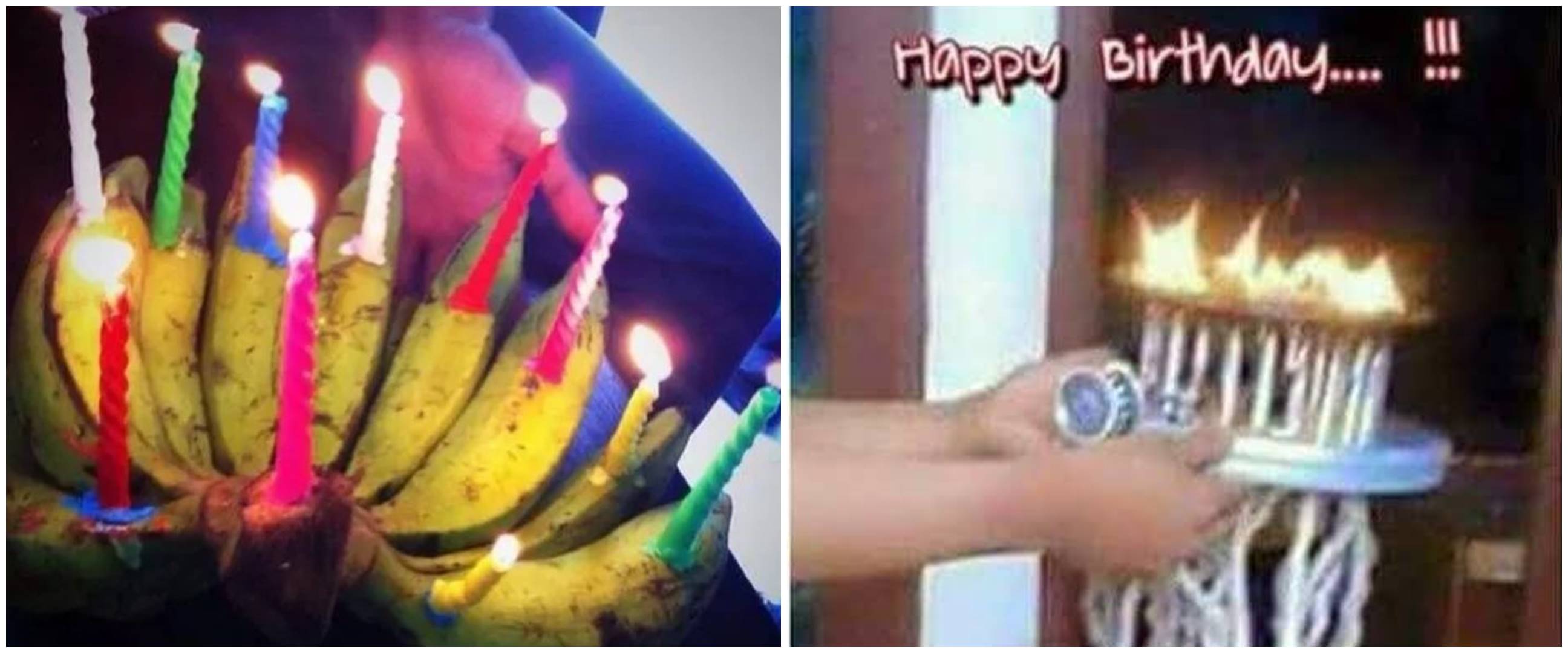 Bukan kue tart, 11 momen orang rayakan ulang tahun ini antimainstream