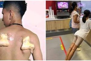 11 Potret nyeleneh orang saat difoto dari belakang ini ada-ada aja