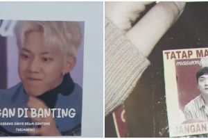 11 Potret stiker K-Pop jangan banting di paket ini bikin salah fokus