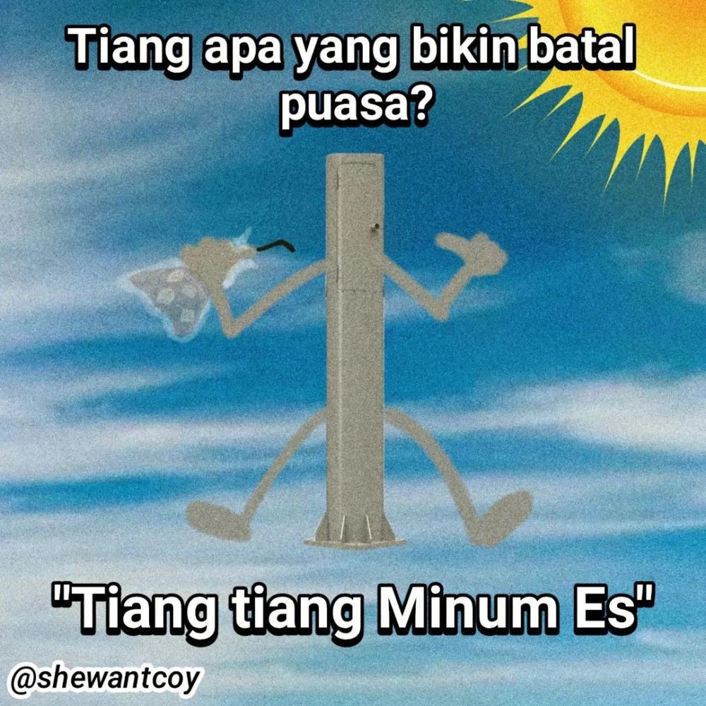 11 Pertanyaan pelesetan kenangan Ramadhan ini bikin mikir keras