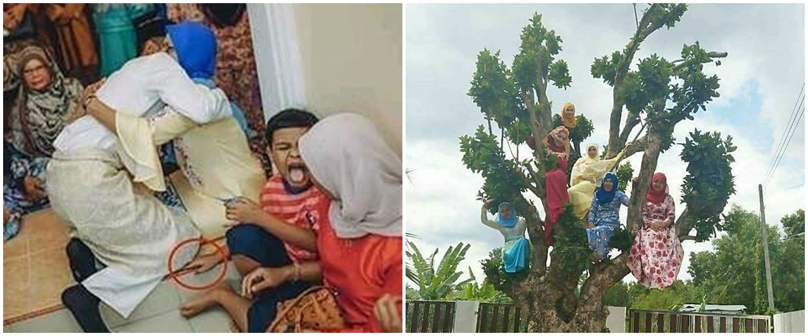 11 Momen lucu pas kumpul keluarga, ada aja tingkahnya