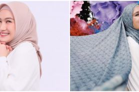 Inspirasi gaya hijab 7 seleb untuk Lebaran, simpel dan modis