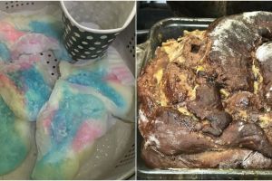 13 Potret bentuk roti gagal ini bikin lapar auto hilang