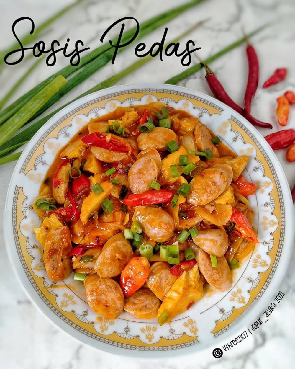 15 Resep olahan sosis pedas, simpel, ekonomis, dan bikin nagih