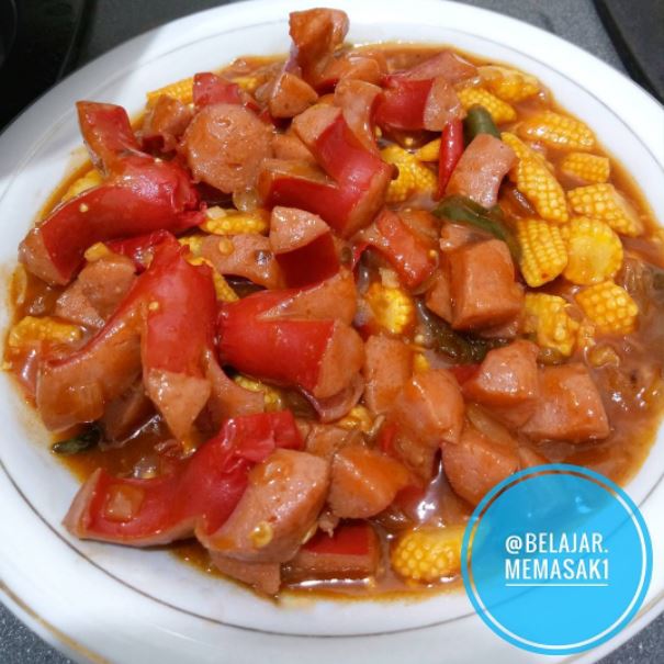 15 Resep olahan sosis pedas, simpel, ekonomis, dan bikin nagih