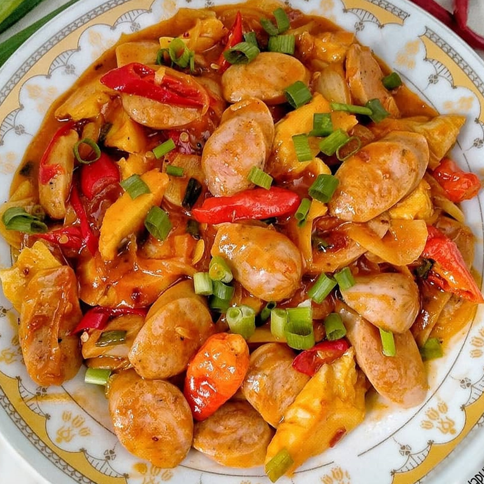 15 Resep olahan sosis pedas, simpel, ekonomis, dan bikin nagih