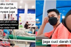 Viral kisah wanita bertemu jodoh, berawal dari antar ayah cuci darah