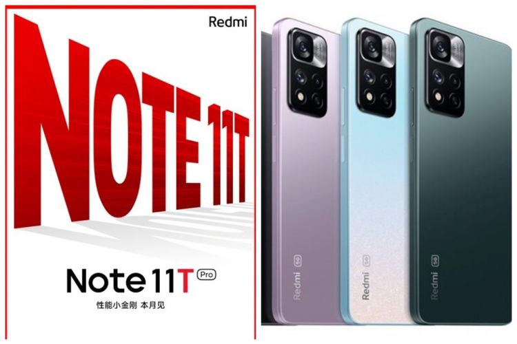 Intip spesifikasi Redmi Note 11T dan Note 11T Pro, rilis Mei 2022