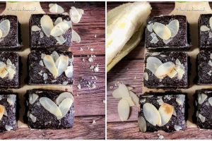 Resep banana oat brownies, enak, empuk, manis, dan antigagal