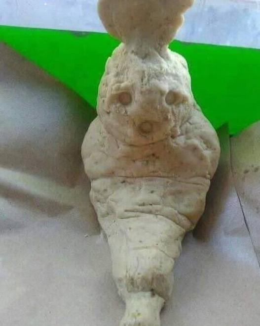 11 Potret lucu bentuk makanan jadi aneh, bikin garuk kepala