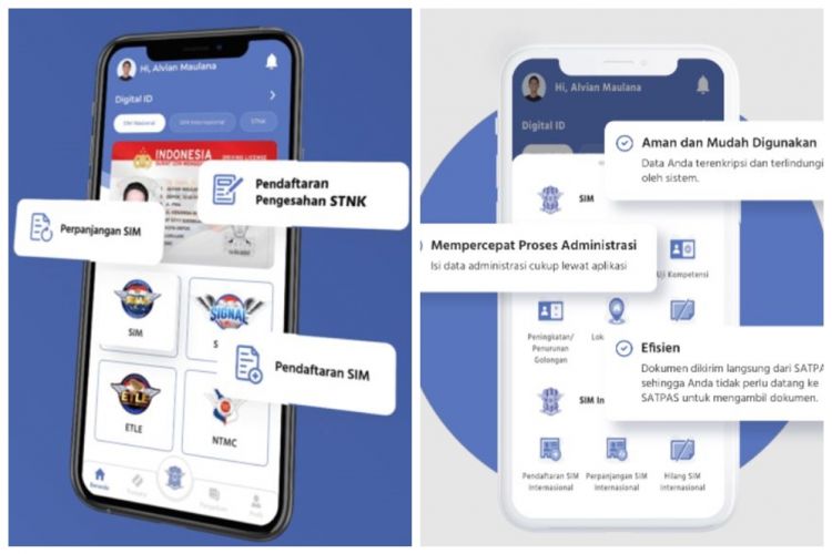 Cara menggunakan aplikasi Digital Korlantas, perpanjang SIM jadi mudah