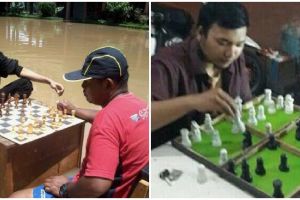 11 Potret lucu bapak-bapak main catur, kelewat santuy