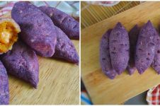 Resep Korean sweet potato bread, enak, simpel, dan manis khas ubi ungu