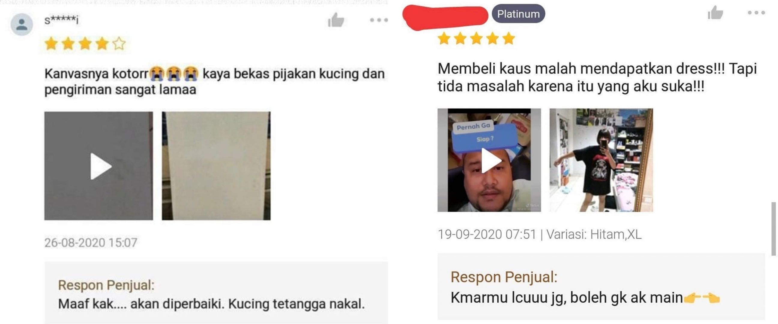 11 Balasan review bintang 5 admin online shop ini bikin ngakak pol