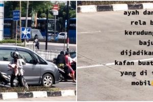 Aksi heroik ayah dan anak, rela lepas pakaian demi 'kafani' kucing