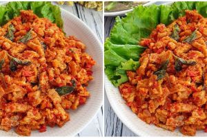 Resep sambal tempe ulek, pedasnya bikin nambah nasi
