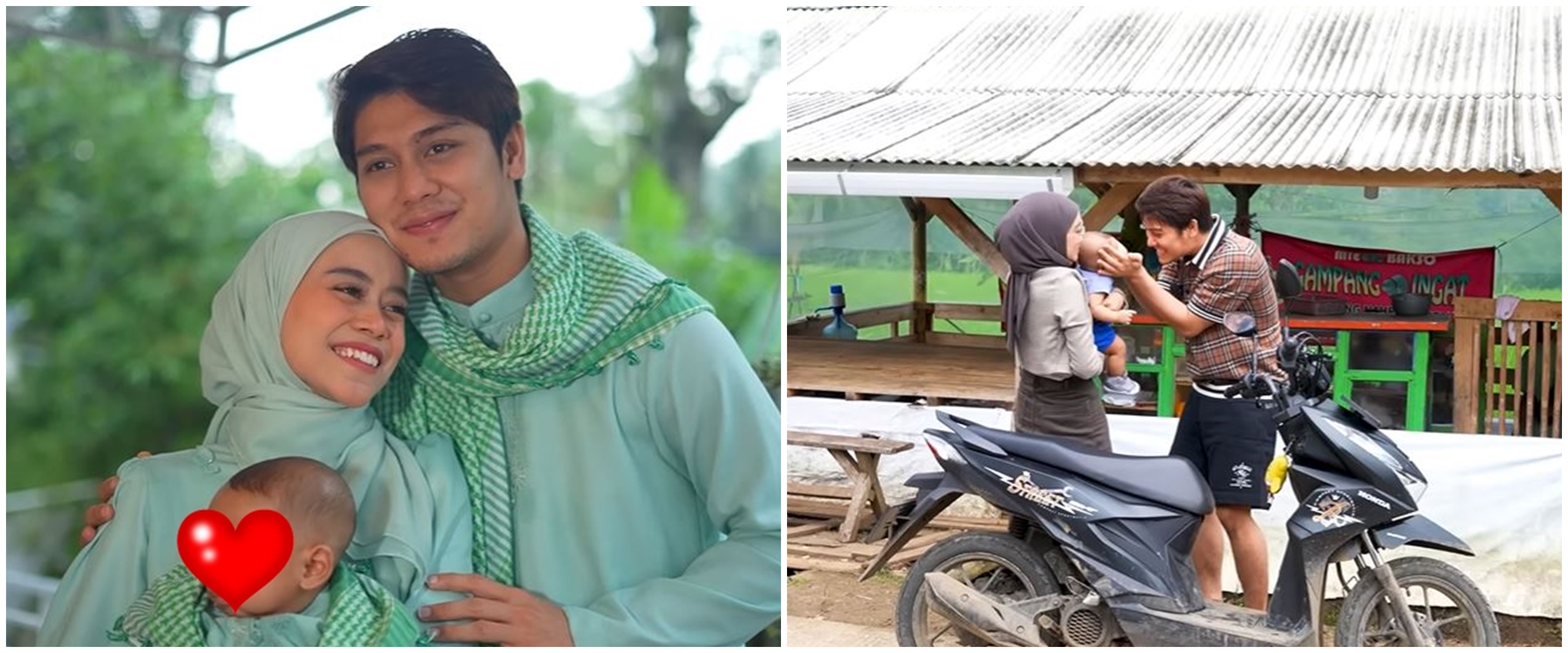 11 Momen Lesty Kejora pulang ke Cianjur, ajak anak bonceng motor