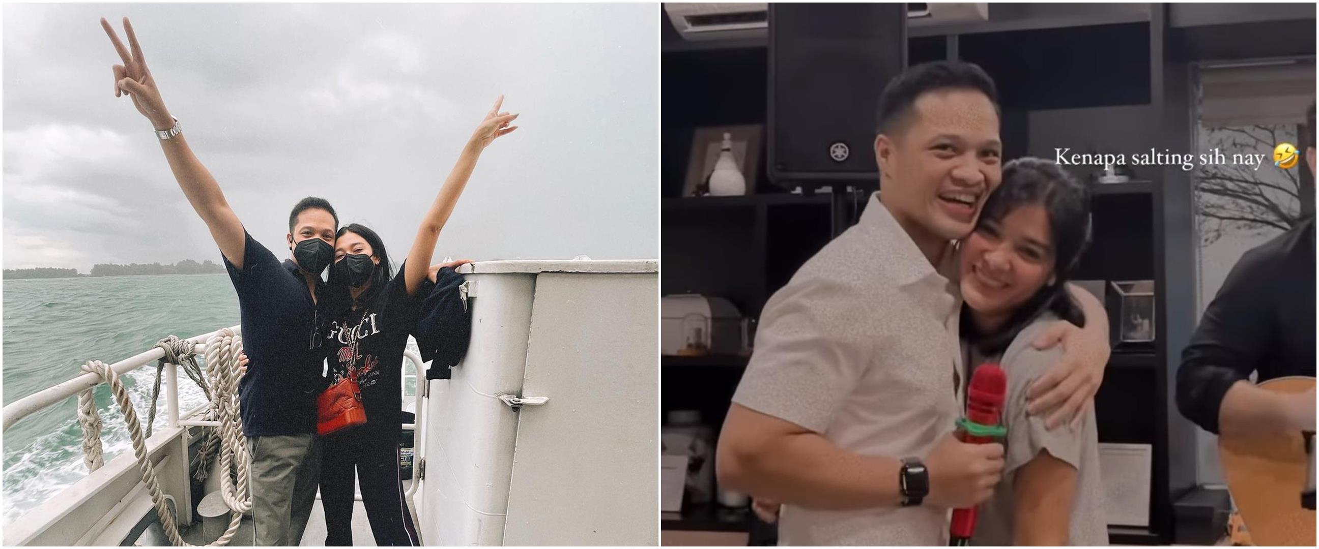 11 Potret mesra Naysilla Mirdad dan Arfito Hutagalung, liburan bareng