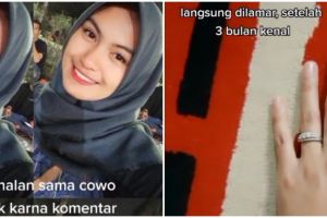 Jodoh nggak kemana, wanita ini bertemu suami lewat komentar TikTok