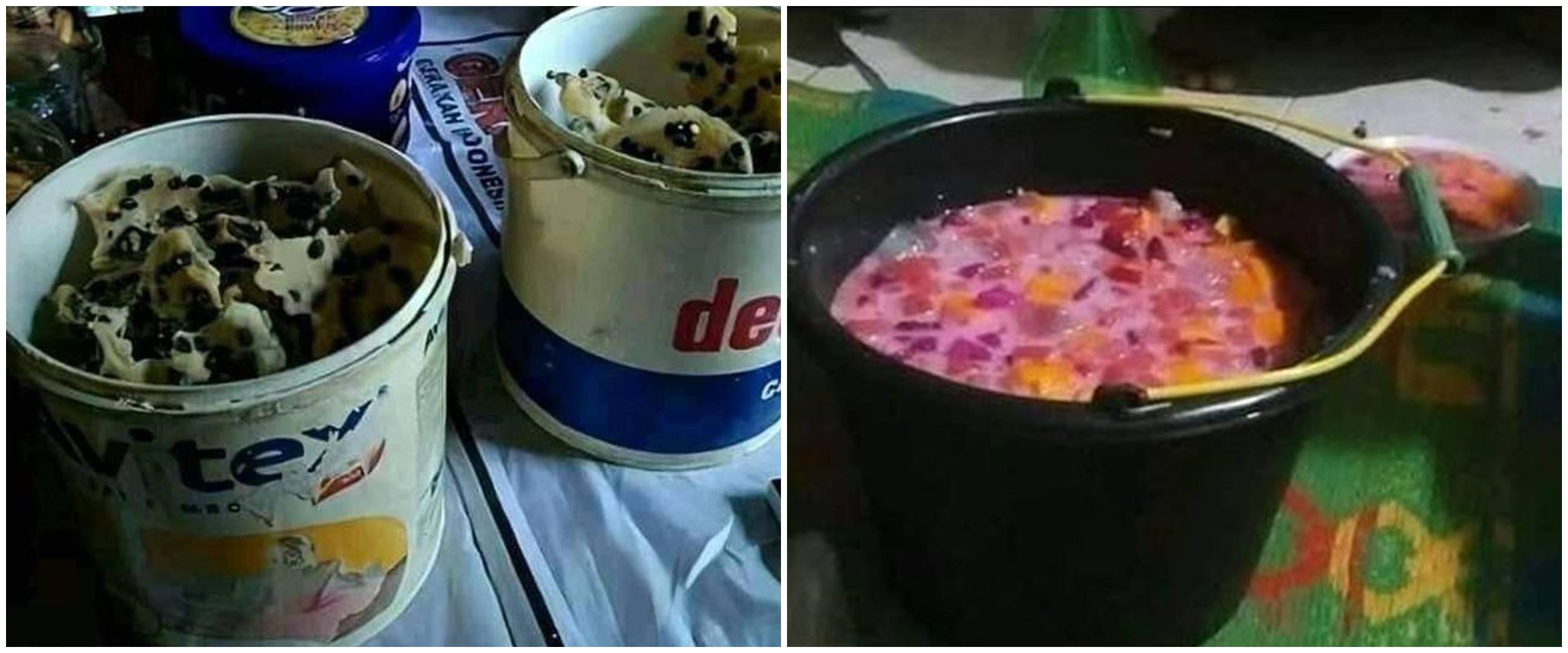 11 Potret tempat camilan ala kuli bangunan ini bikin tepuk jidat