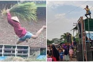 11 Potret lucu orang lagi semangat banget, tingkahnya nyeleneh pol