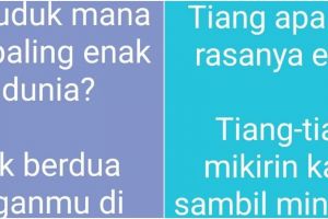 15 Potret lucu tebak-tebakan di status WhatsApp, endingnya bikin baper