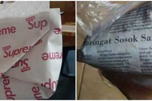 15 Penampakan kertas nasi bungkus ini ada-ada aja bentuknya