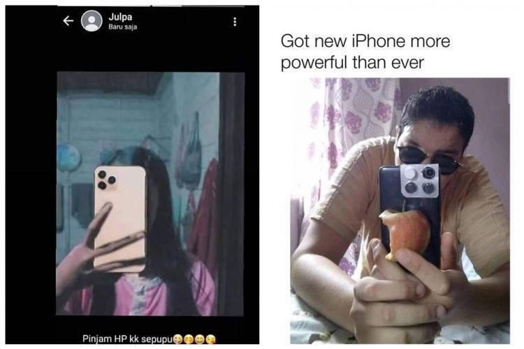 15 Potret gagal pamer iPhone, bikin mikir keras