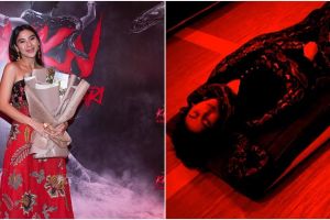 Perjuangan Adinda Thomas syuting KKN di Desa Penari, dililit ular