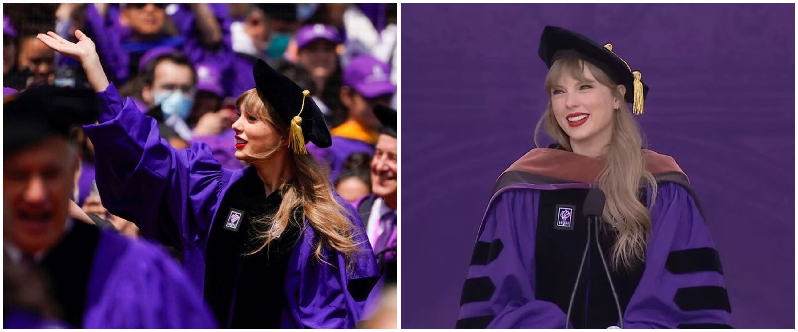 11 Momen Taylor Swift raih gelar honoris causa, beri pidato sambutan