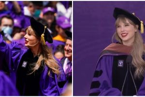 11 Momen Taylor Swift raih gelar honoris causa, beri pidato sambutan